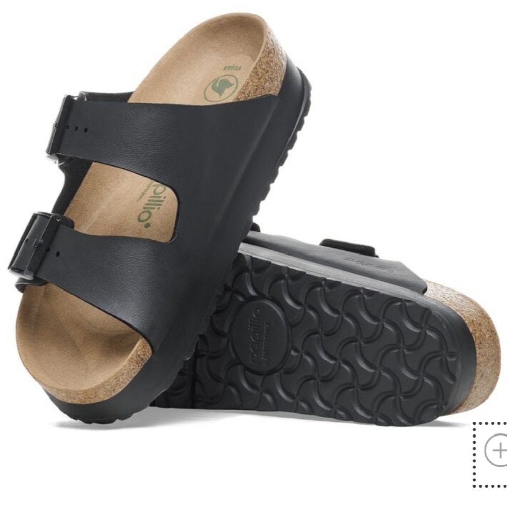 Birkenstock Papilio Platform Sandals in Black